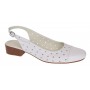 Pantofi dama casual din piele naturala Alb Box - NA252AP